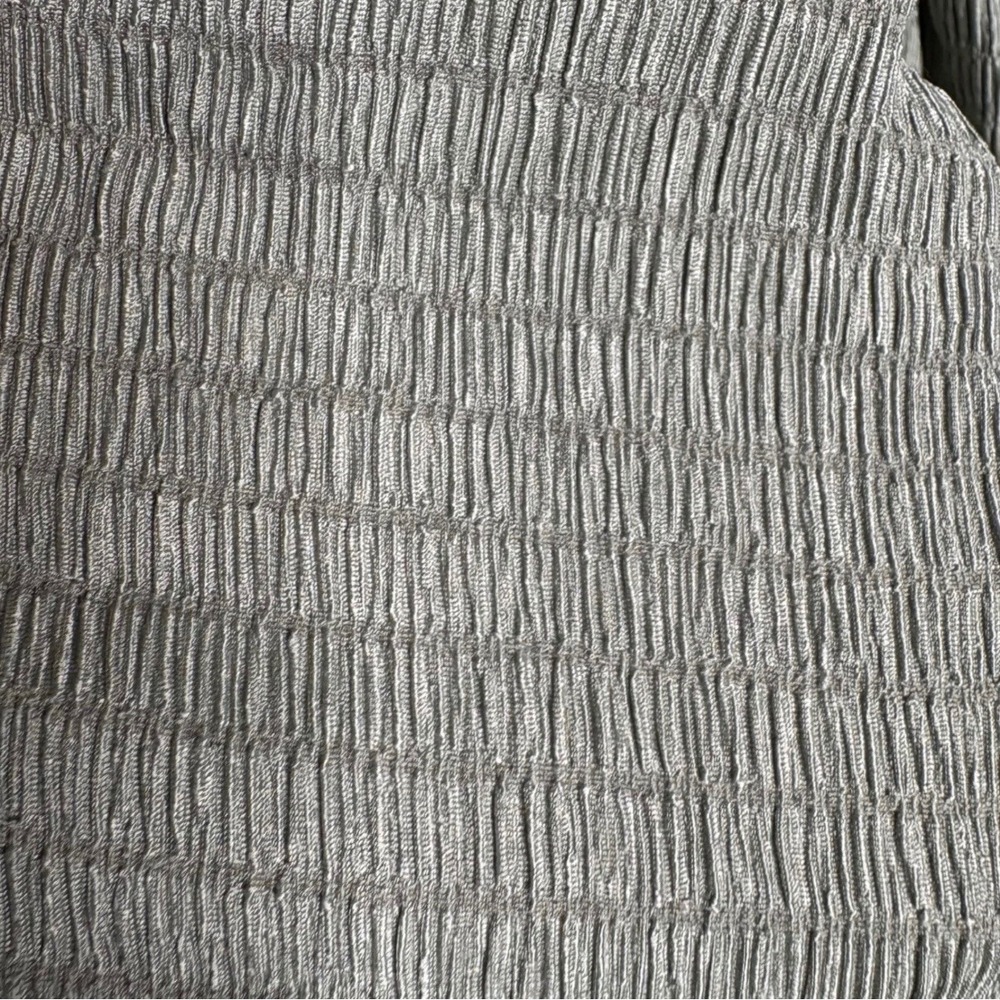 PrettyLittleThing Plus Sage Textured Wrap Front Dress US 22 NEW Date Night Party - Picture 6 of 7